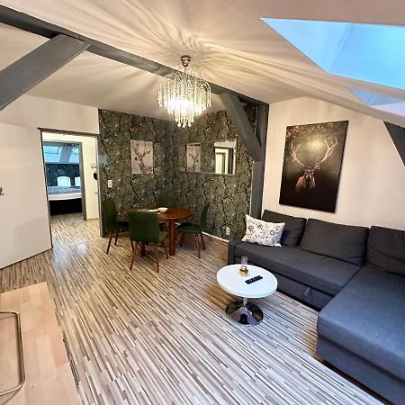 Apartment Zum Gruenen Hirsch Inkl. Parkplatz Erfurt Extérieur photo