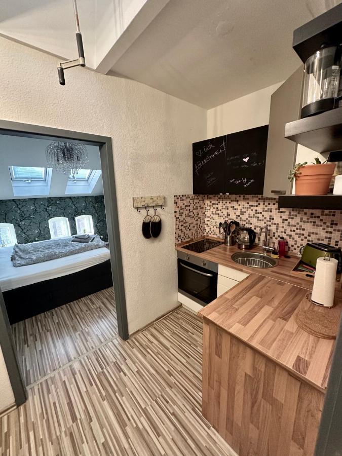 Apartment Zum Gruenen Hirsch Inkl. Parkplatz Erfurt Extérieur photo