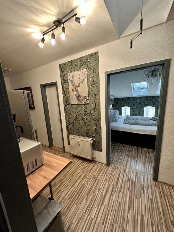 Apartment Zum Gruenen Hirsch Inkl. Parkplatz Erfurt Extérieur photo